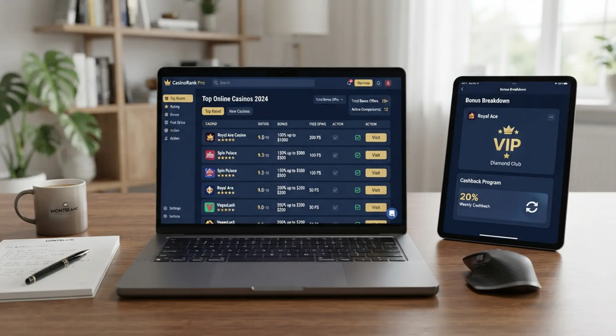 High roller kaszinó bónusz összehasonlító felület