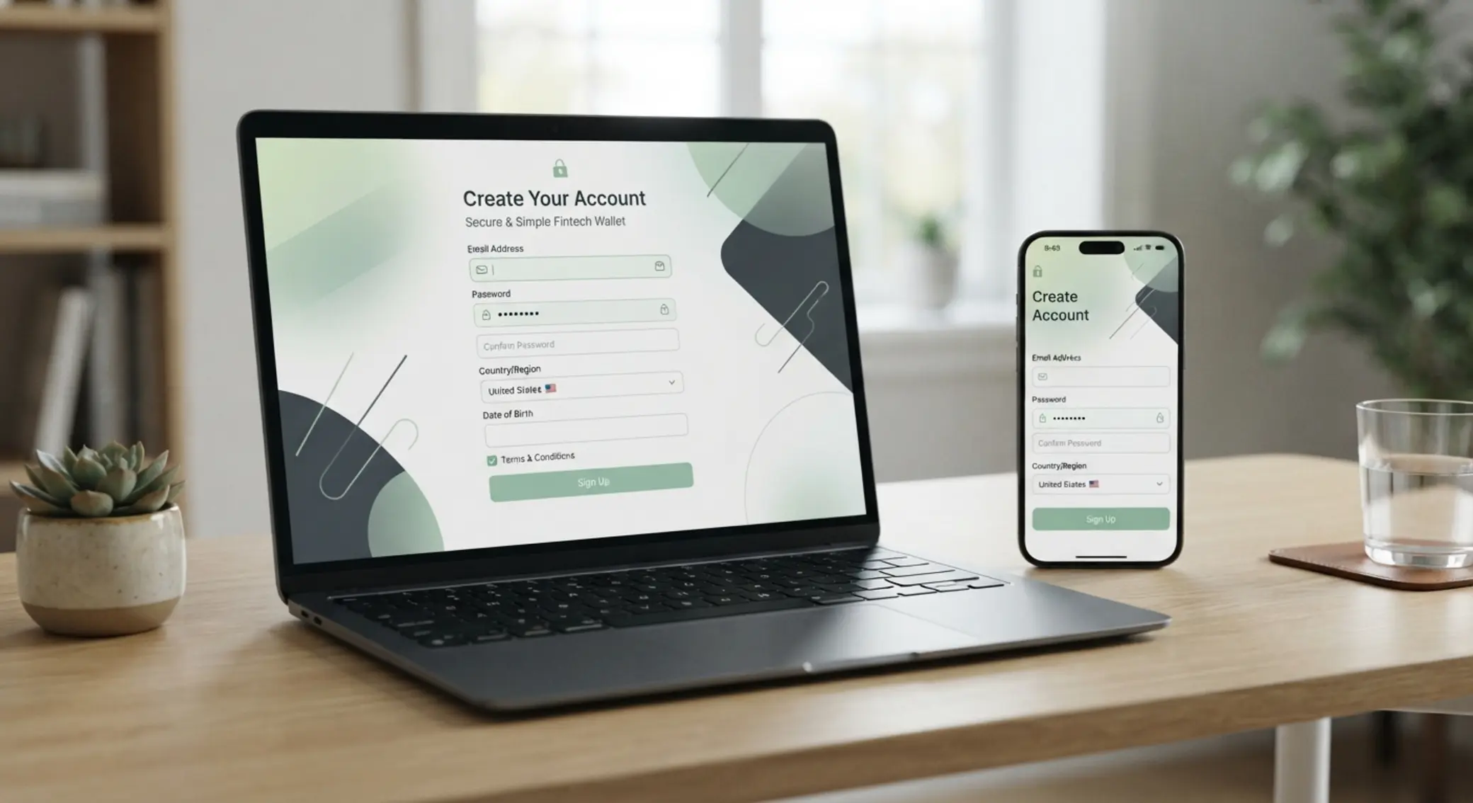 Neteller regisztrációs képernyő illusztráció